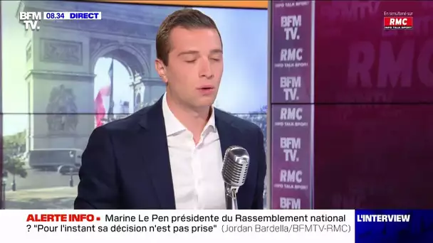 Bardella : "Jean-Luc Mélenchon cherche la destruction de l'Etat"