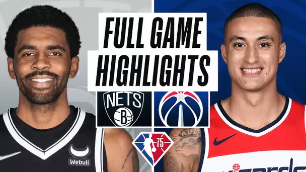 NETS at WIZARDS | FULL GAME HIGHLIGHTS | February 10, 2022