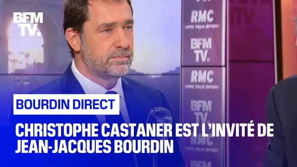 Christophe Castaner face à Jean-Jacques Bourdin en direct