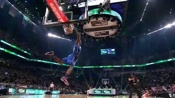 Victor Oladipo Converts the 360-Reverse Dunk: 2015 Sprite Slam-Dunk Contest