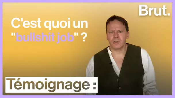 C&#039;est quoi un 'bullshit job' ?