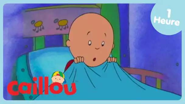 Caillou a Peur du Noir ! 😲 | Compilation d'Épisodes Complets pour Enfants | WildBrain Enfants