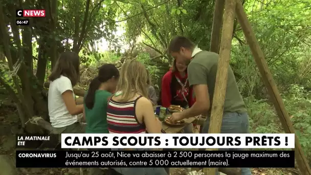 Camps scouts : toujours prêts !