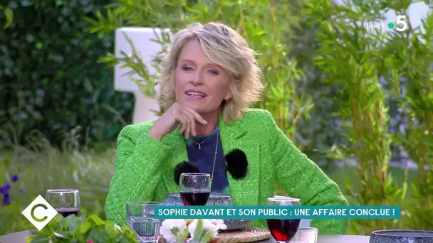 Sophie Davant et son public : Une affaire conclue !