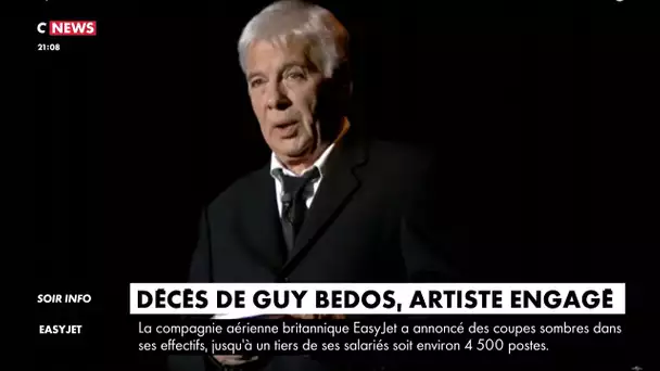 Décès de Guy Bedos, artiste engagé