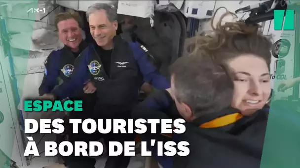 La mission touristique Ax-1 de SpaceX est bien arrivée sur l'ISS