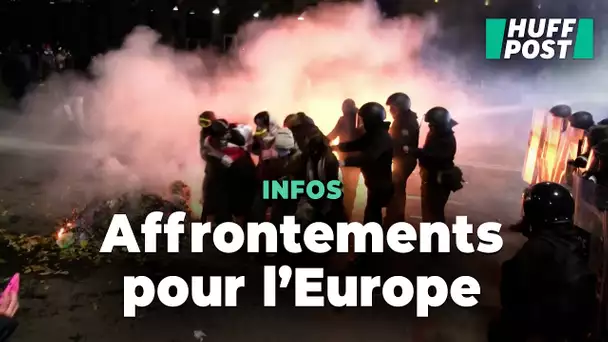 Nouvelles tensions entre la police et des milliers de manifestants pro-UE en Géorgie