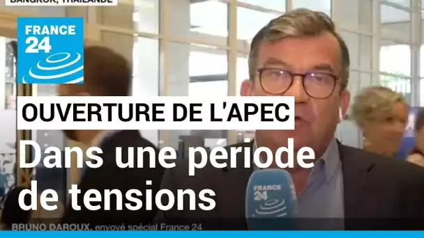 Ouverture du sommet de l'APEC dans une période de tensions dans la région • FRANCE 24