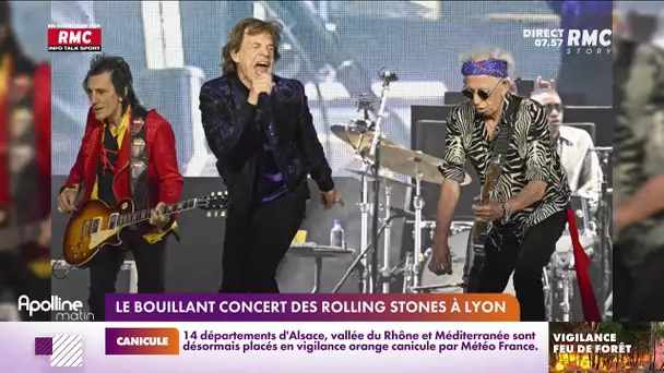 L'été d'Angèle: le bouillant concert des Rolling Stones à Lyon