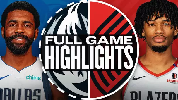 MAVERICKS at TRAIL BLAZERS | FULL GAME HIGHLIGHTS | December 28, 2024