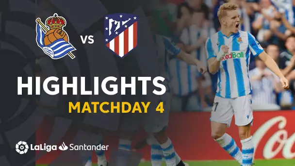 Highlights Real Sociedad vs Atlético de Madrid (2-0)