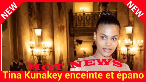 Tina Kunakey enceinte et épanouie, le grand jour approche !