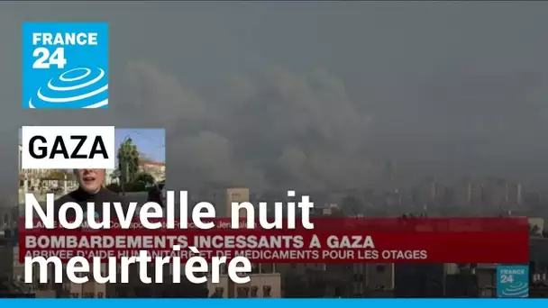 Gaza : de nouvelles frappes israéliennes font des dizaines de morts selon le Hamas • FRANCE 24