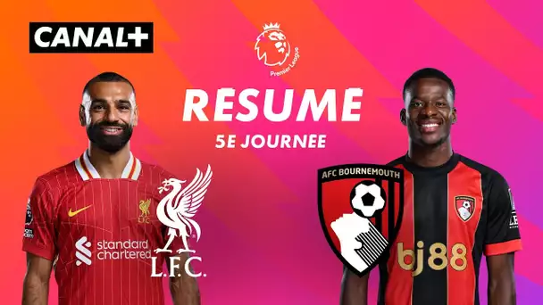 Le résumé de Liverpool / Bournemouth - Premier League 2024-25 (J5)