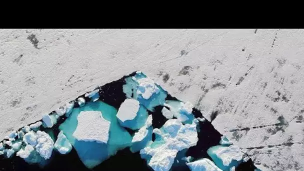 Fonte de glace record après l&#039;arrivée de la canicule au Groenland