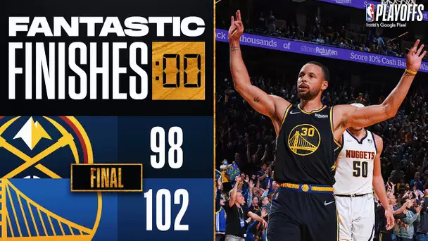 Final 3:42 WILD ENDING To Game 5 , Nuggets vs Warriors 🤯