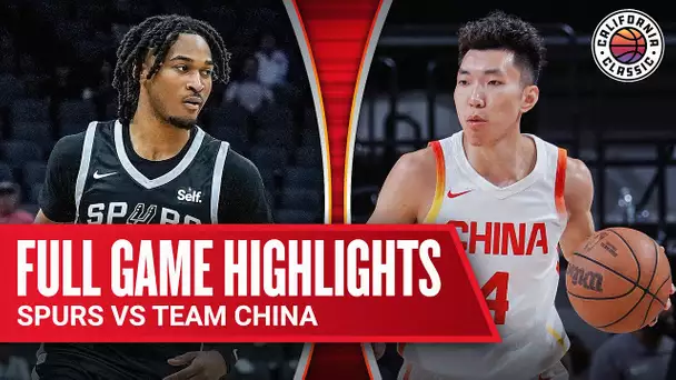 SPURS vs TEAM CHINA | CALIFORNIA CLASSIC | FULL GAME HIGHLIGHTS