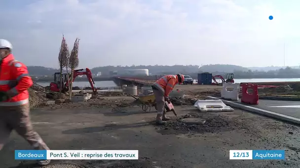 Bordeaux : des travaux aux abords du pont Simone-Veil vont perturber la circulation