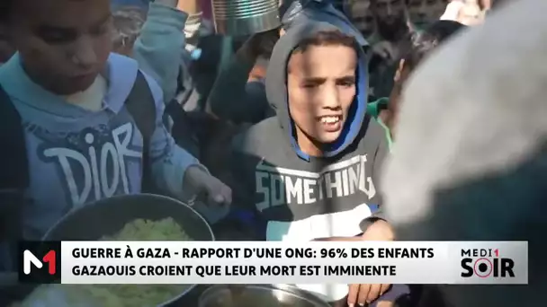 Guerre à Gaza - Rapport d'une ONG : 96% des enfants Gazaouis croient que leur mort est imminente