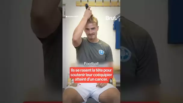 Ils se rasent la tête pour soutenir leur capitaine atteint d'un cancer