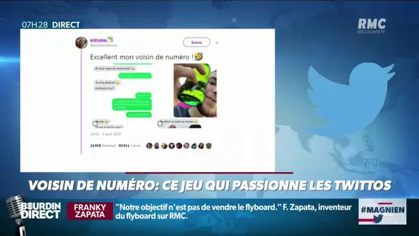 Connaissez-vous "voisin de numéro", le nouveau jeu qui passionne Twitter