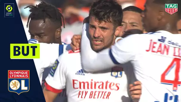 But Léo DUBOIS (74' - OLYMPIQUE LYONNAIS) FC LORIENT - OLYMPIQUE LYONNAIS (1-1) 20/21