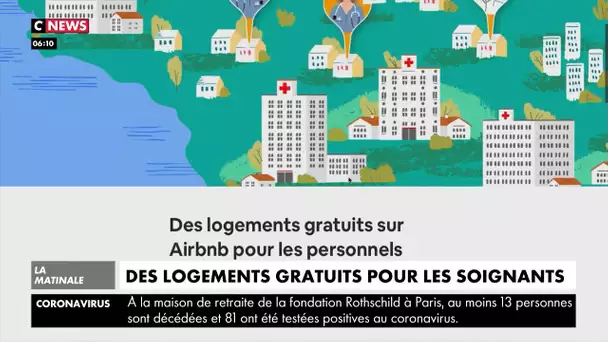 Des logements gratuits pour les soignants