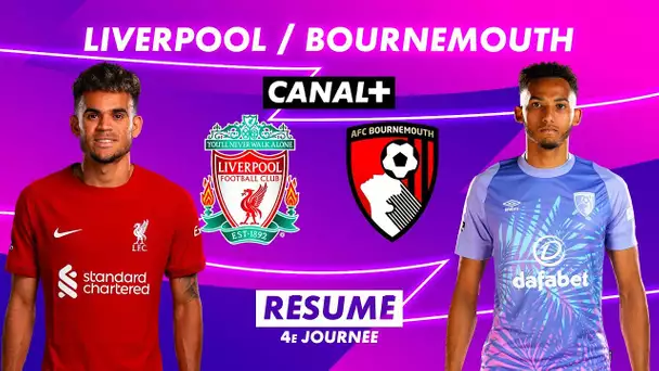 Le résumé de Liverpool / Bournemouth - Premier League 2022-23 (4ème journée)