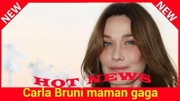 Carla Bruni maman gaga : sa petite Giulia part à l'aventure