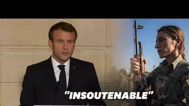 Macron craint "une situation humanitaire insoutenable" en Syrie