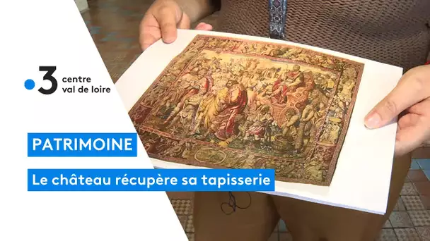 Blois : une tapisserie de Bruges pillée par les Nazis retrouve sa place au château