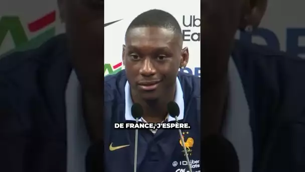 🥺 Randal Kolo Muani touché par le départ de Mbappé du PSG ! #shorts