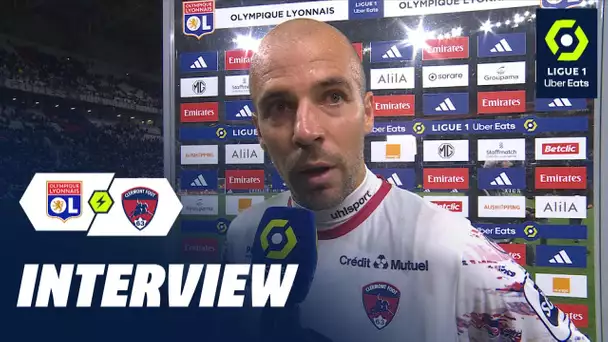 Interview de fin de match : OLYMPIQUE LYONNAIS - CLERMONT FOOT 63 (1-2)  / 2023/2024