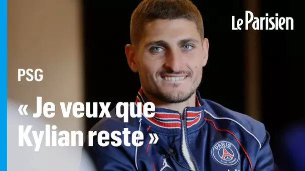 « J'aimerais que Kylian reste ici à Paris » annonce Marco Verratti face aux lecteurs du Parisien