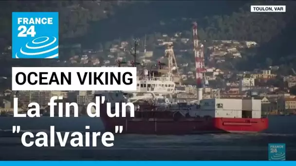 Ocean Viking à Toulon : la fin d'un "calvaire" • FRANCE 24