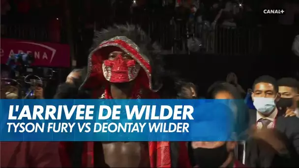 L'entrée de Deontay Wilder