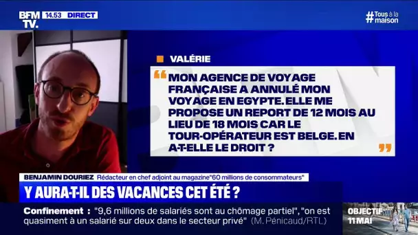 Mon agence de voyage me propose un report de 12 et non pas 18 mois, comment faire?