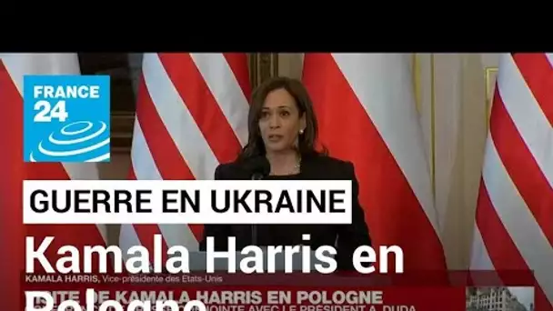 REPLAY : visite de Kamala Harris en Pologne • FRANCE 24