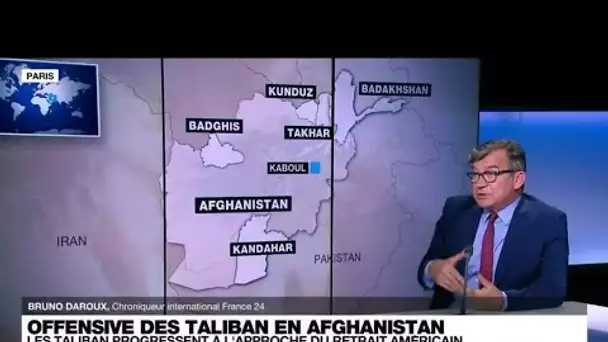 Afghanistan : les Taliban progressent à l'approche du retrait américain • FRANCE 24