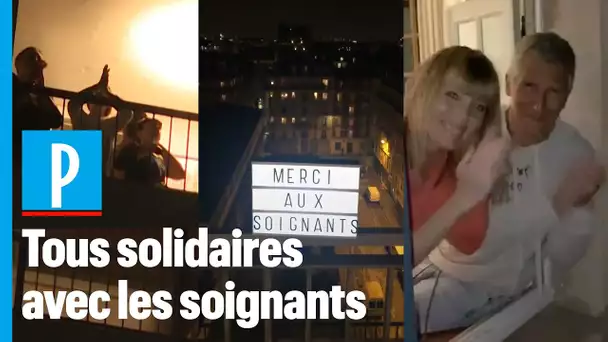 Applaudissements : de plus en plus de Français rendent hommage aux soignants