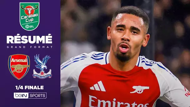 Résumé : Un TRIPLÉ de Gabriel Jesus porte Arsenal en 1/2 finale