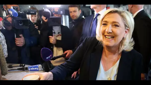 Marine Le Pen discrète aux législatives : «Ne lancez pas d'avis de recherche !», s'amuse Ballard