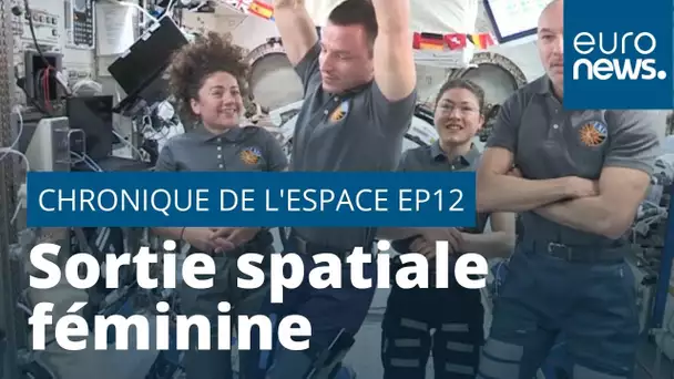 Luca Parmitano à bord de l'ISS : une sortie spatiale 100% féminine