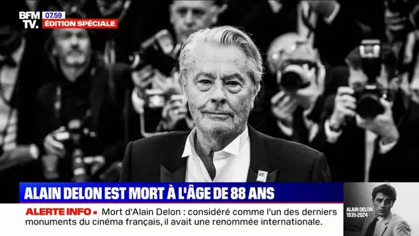 Mort d'Alain Delon: retour sur la carrière de l'acteur français décédé à 88 ans