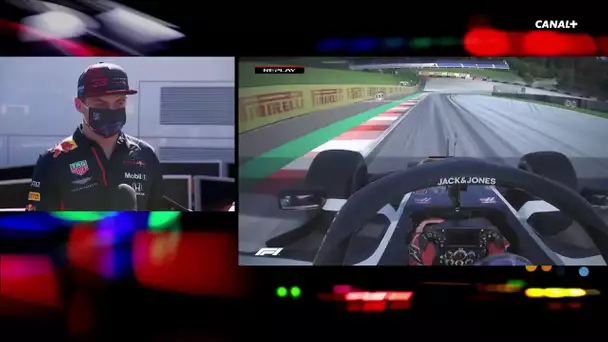 Max Verstappen semble dépité de son abandon