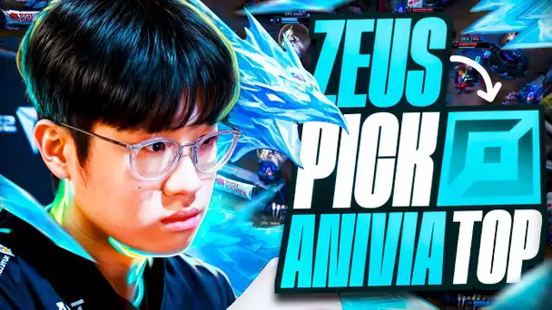 🔥ZEUS PICK ANIVIA TOP !! (NOUVELLE STRAT HLE vs DRX)