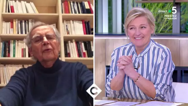 Bernard Pivot découvre Skype ! - C à Vous - 27/03/2020