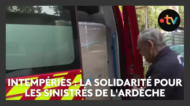 Intempéries : la solidarité pour les sinistrés de l'Ardèche