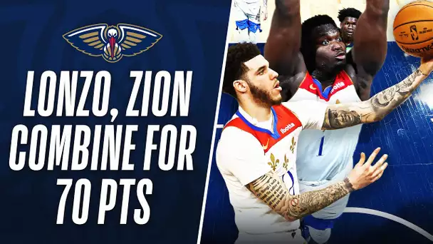 Lonzo, Zion SHOW OUT In NOP Overtime Thriller!