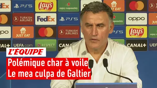 "C'était une blague de mauvais goût" : Mea culpa de Galtier après la polémique sur le char à voile